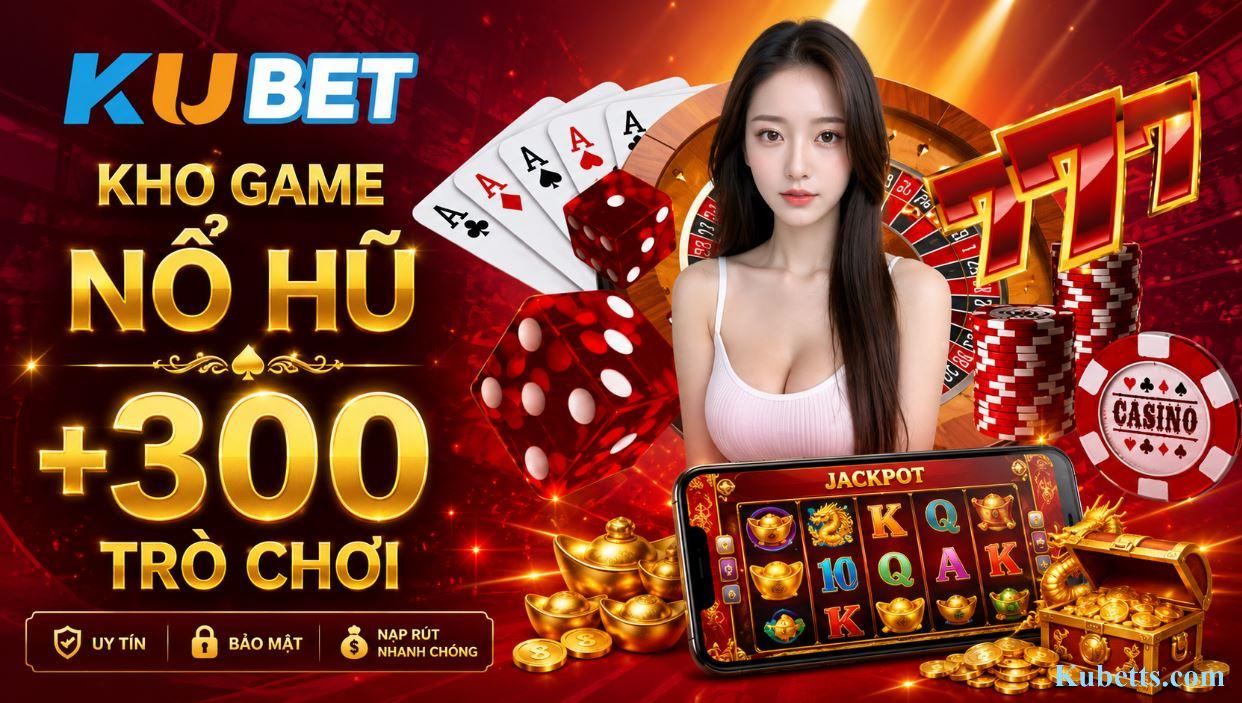 Nổ hũ kubet cùng hơn 300 trò chơi hấp dẫn nhất Nổ hũ kubet cùng hơn 300 trò chơi hấp dẫn nhất