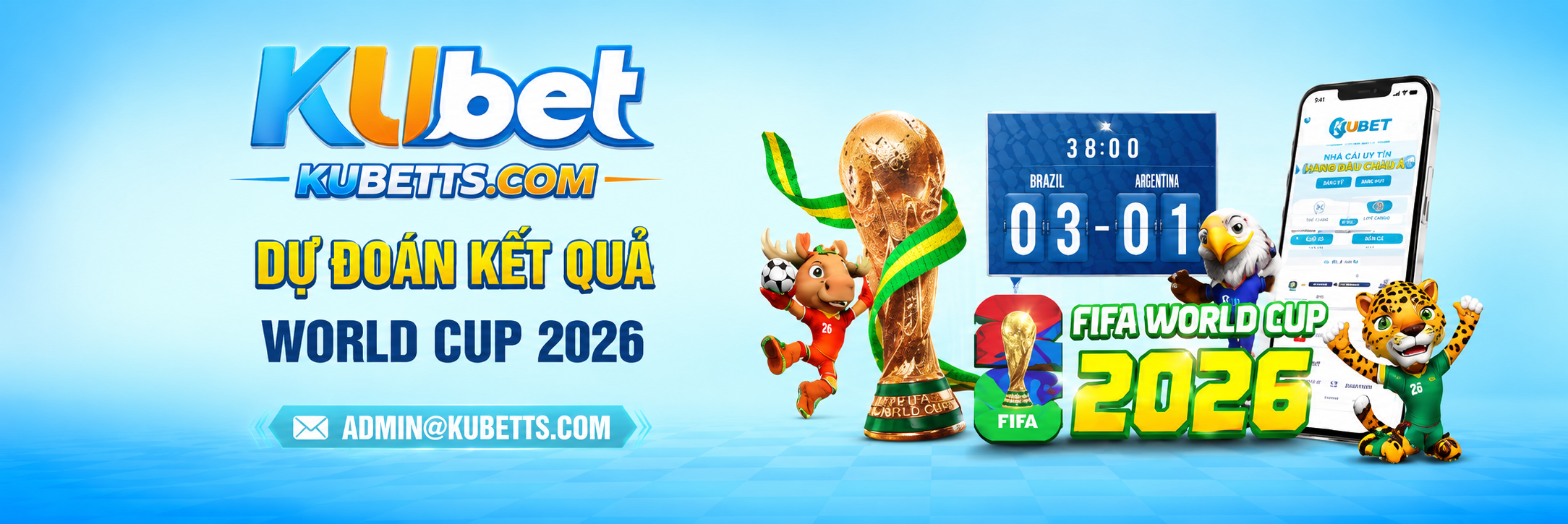 KUBET 61 dự đoán WC2026 cùng nhà cái kubet